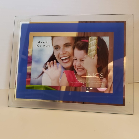 MCS Mirror Frame 4 x 6 Blueish Purplish - Picture 1 of 3